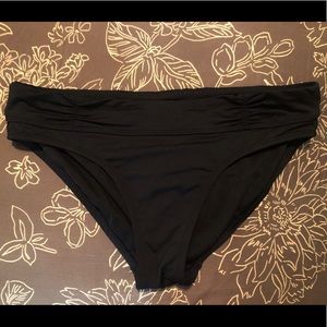 Athleta Full Tide Swim Bottoms Black Small